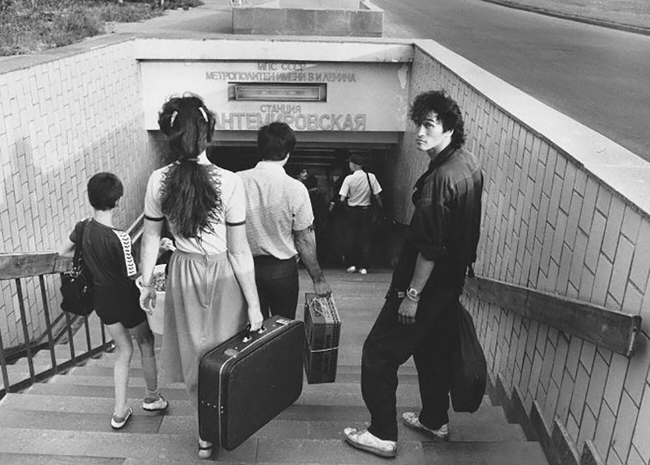  Moscow. Viktor Tsoi. 1986.