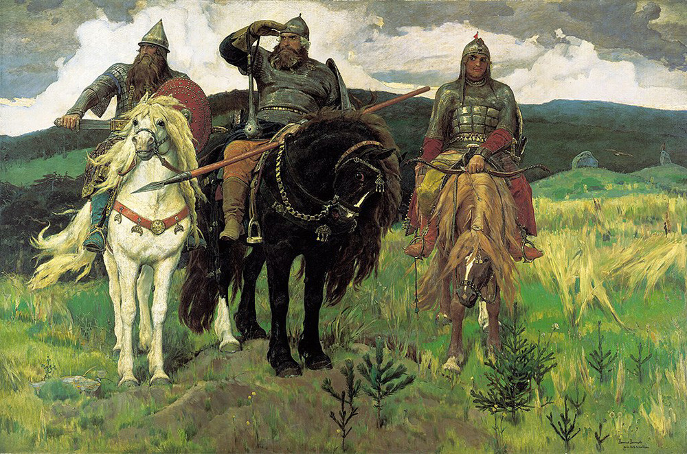 Víktor Vasnetsov. Bogatires