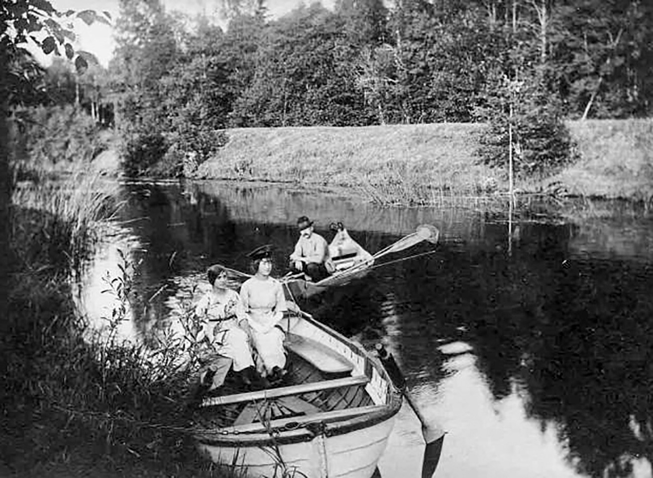 Paseo en barco.