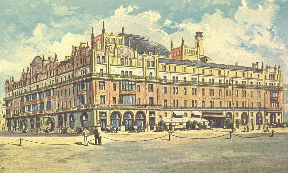 Hotel en 1905.