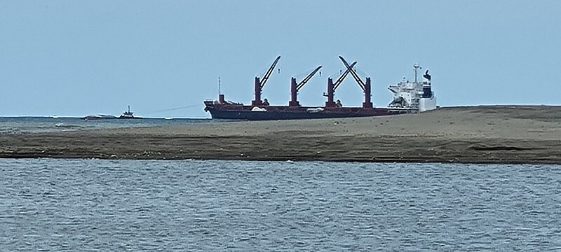 Barco en Puerto Sandino, Nicaragua