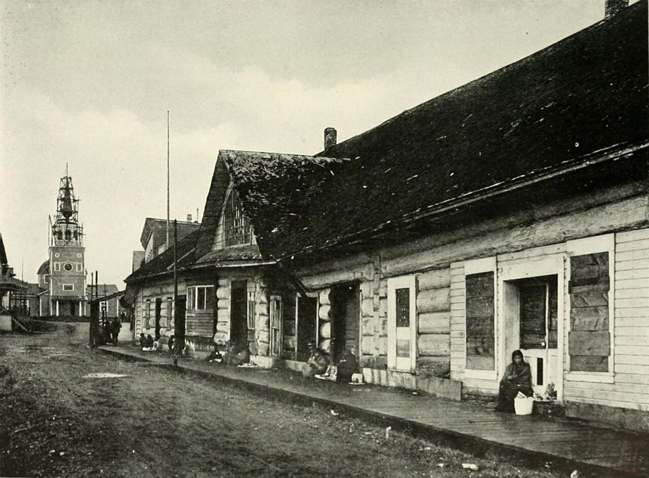 Ancien poste de traite russe à Sitka, Alaska