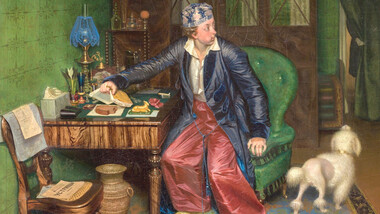 What is really going on in the painting ‘The Aristocrat's Breakfast’?