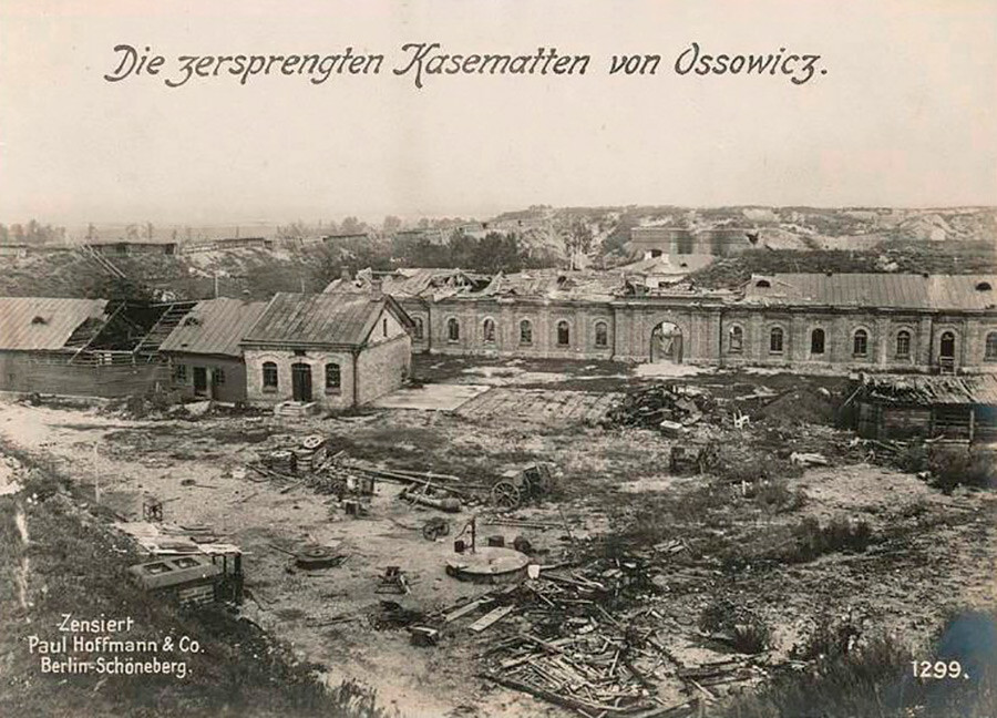 Osoviets en septembre 1915. Photo allemande