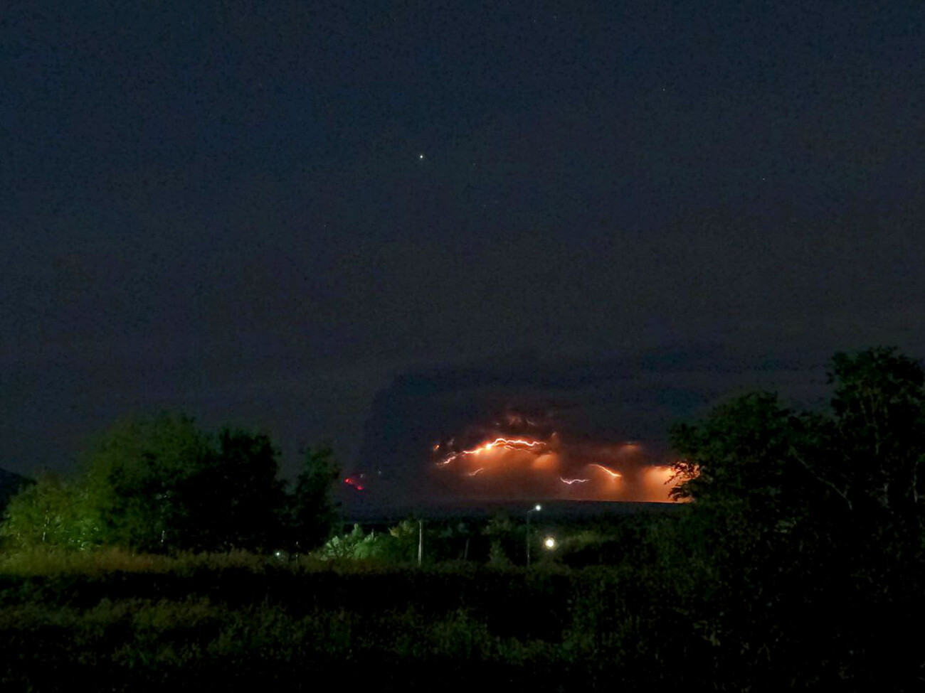 Beauté redoutable de l’éruption du volcan Chiveloutch