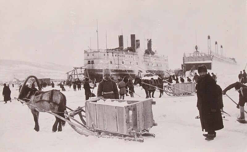 Así era ‘Baikal’, el ferry imperial que llevaba vagones de tren por el lago más profundo del mundo