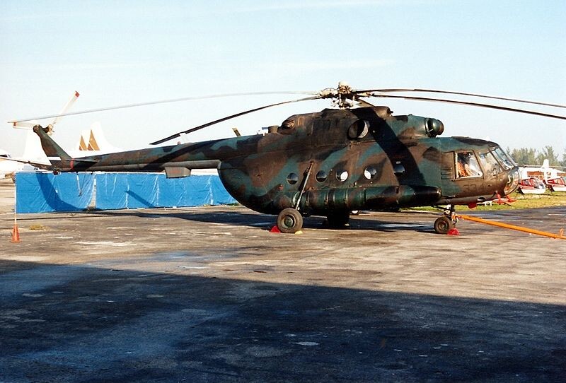 Mi-17 nicaragüense