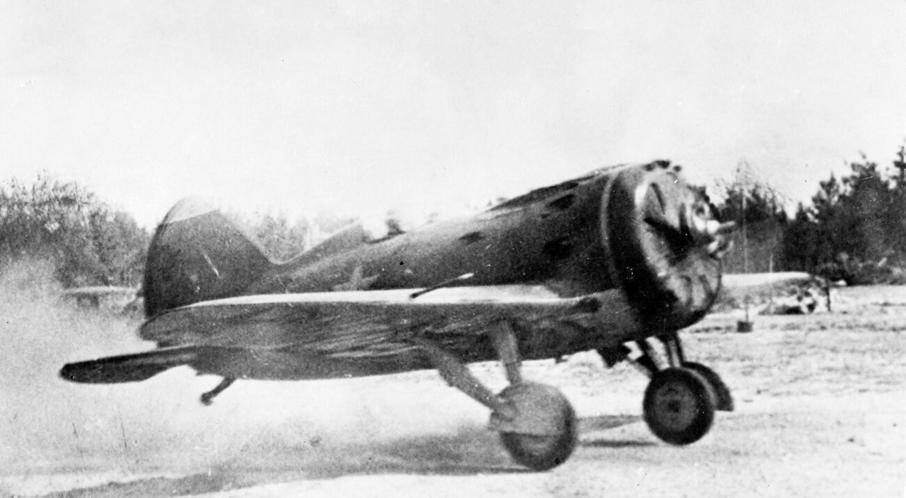 Soviet I-16 fighter.