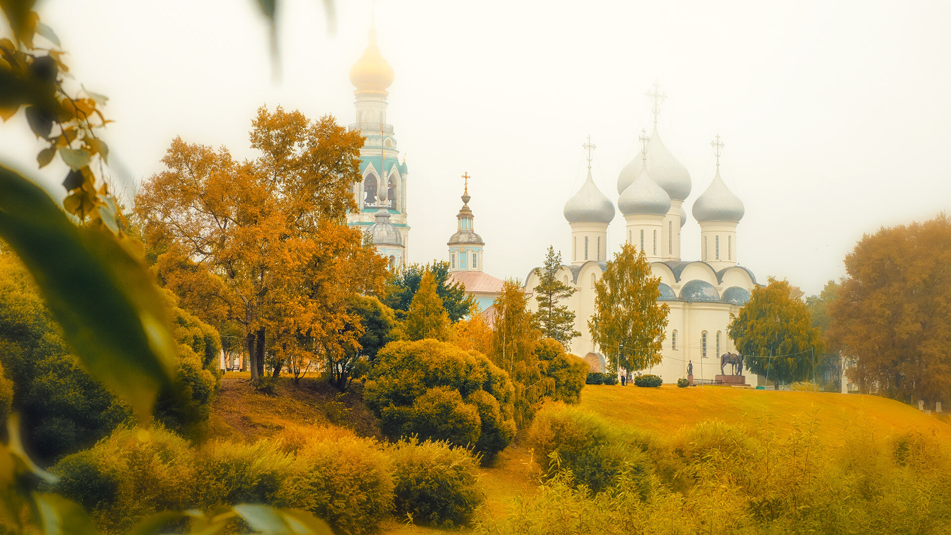 View of the Church in the city of Vologda.