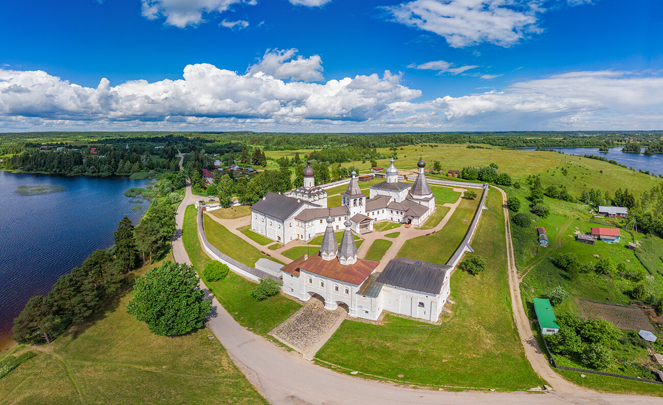 Aerial view to Ferapontov monastery