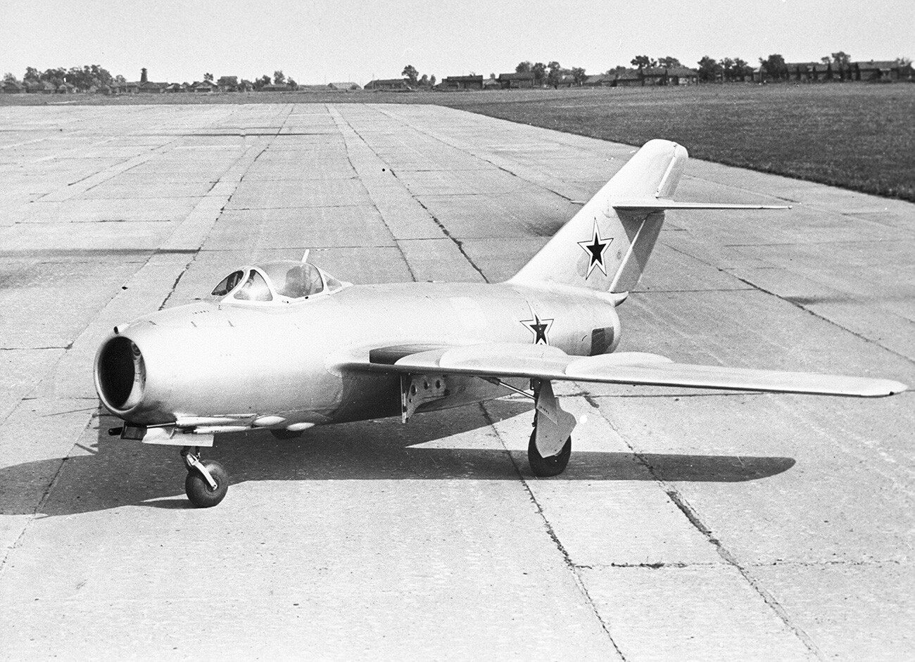 MiG-15 fighter.