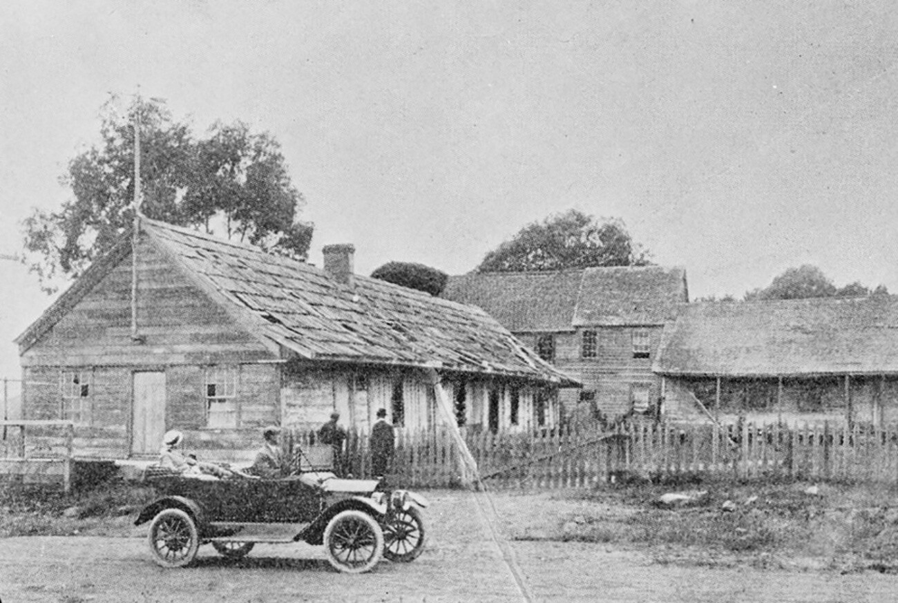 Fort Ross en 1915.