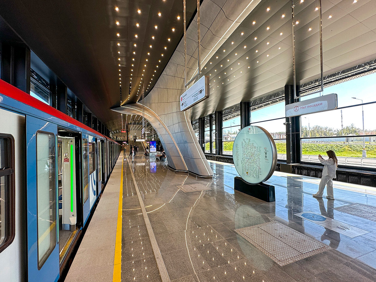 Potápovo: Así es la nueva estación de metro de Moscú