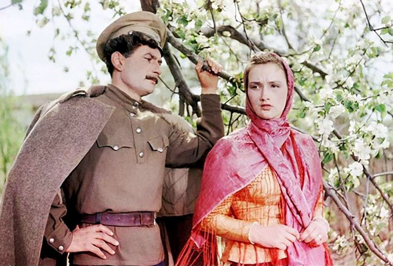 Grigory and Natalia. A still from the Soviet screen adaptation