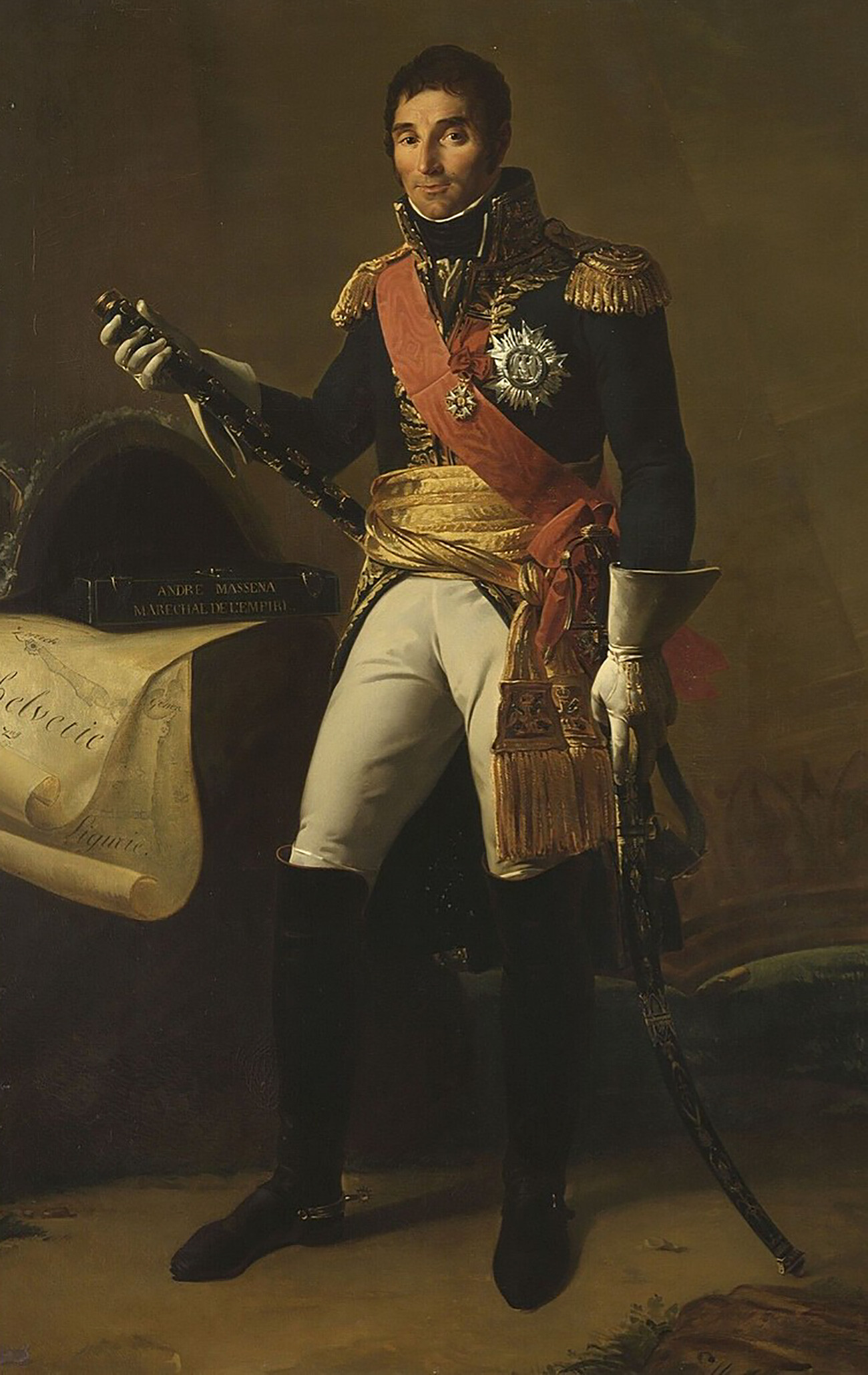 A French military commander Andre Massena.