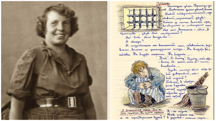This woman survived the Gulag & DREW her harrowing experience (PICS)
