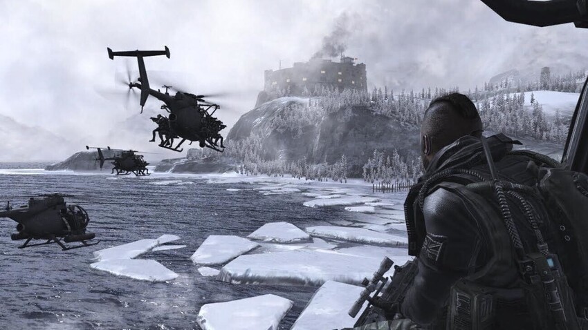 Fuerte Gulag en 'Call of Duty: Modern Warfare 2'.