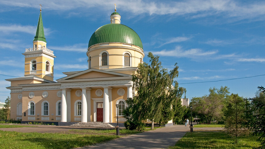 Catedral de São Nicolau dos Cossacos, em Omsk

