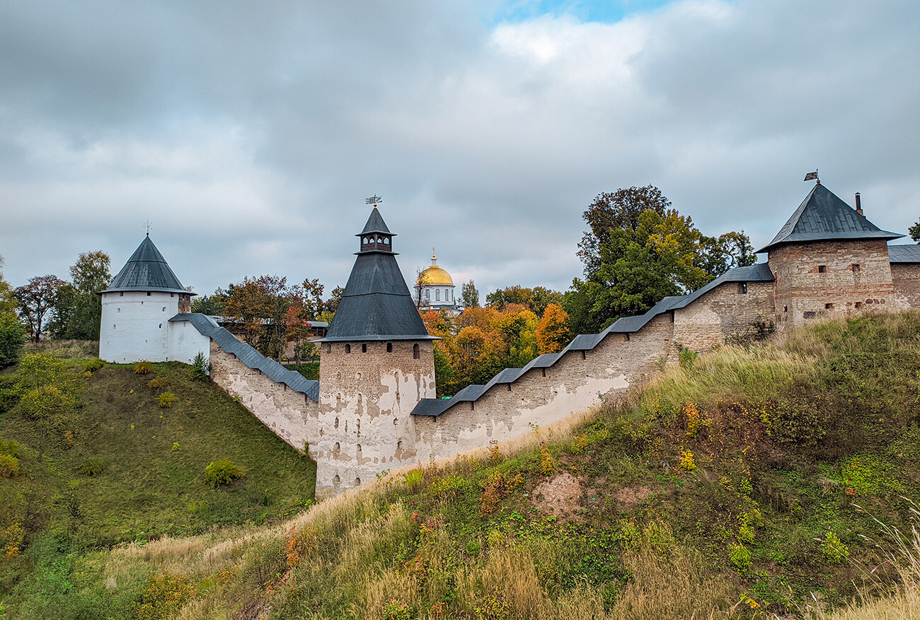 The monastery wall