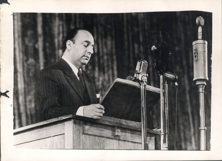 Pablo Neruda en la URSS.