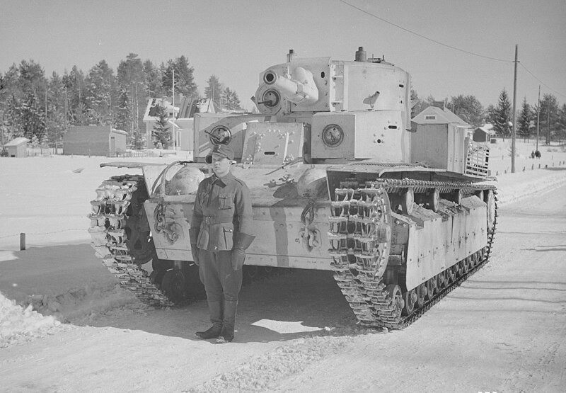 Un T-28 en Finlandia. 1940.