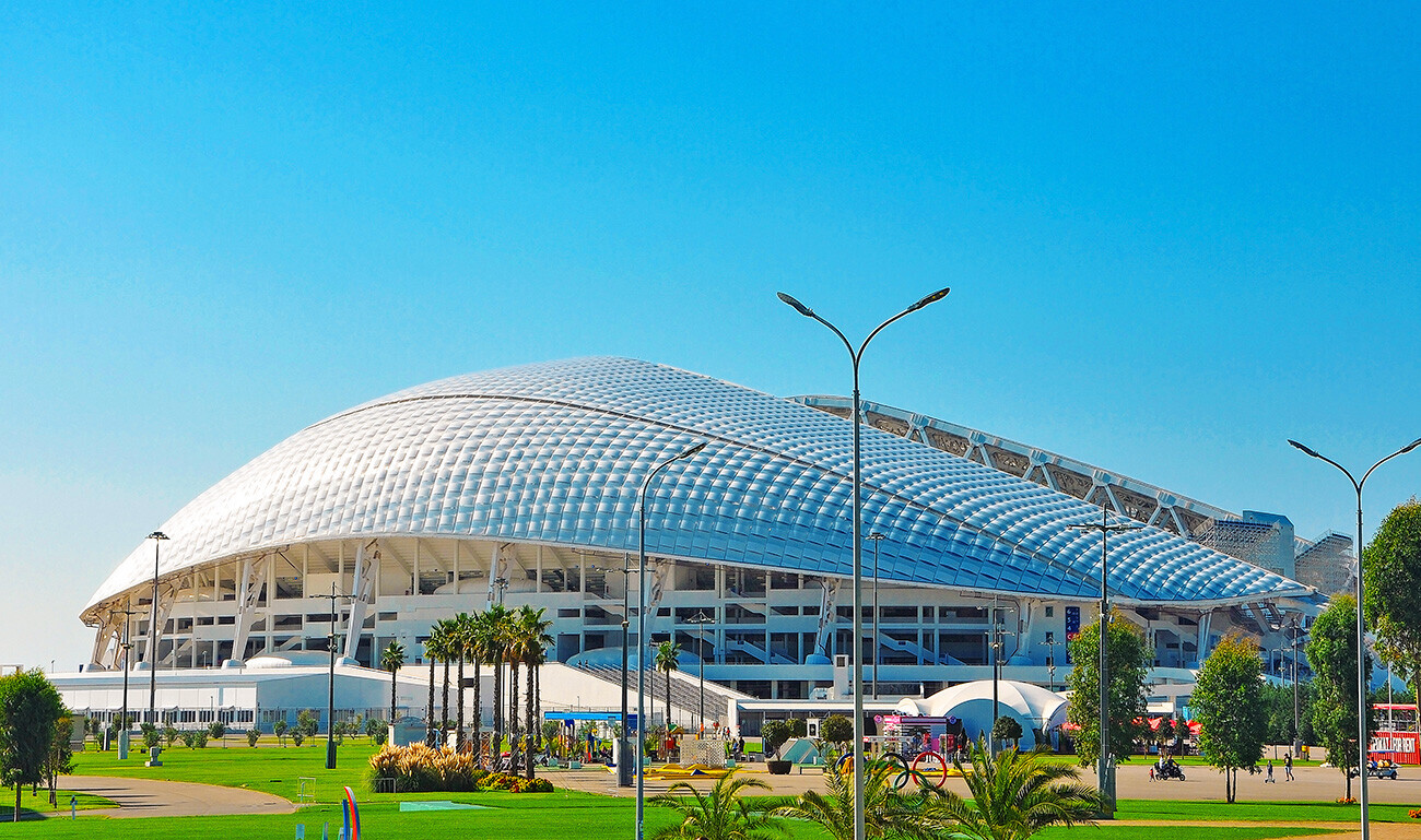 Estádio Fisht, ou Ficht, no Parque Olímpico de Sochi

