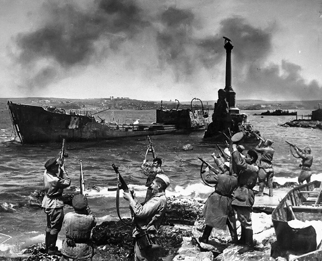 Liberated Sevastopol, 1944.