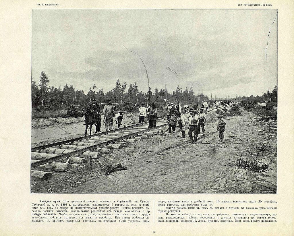 Construction du Transsibérien