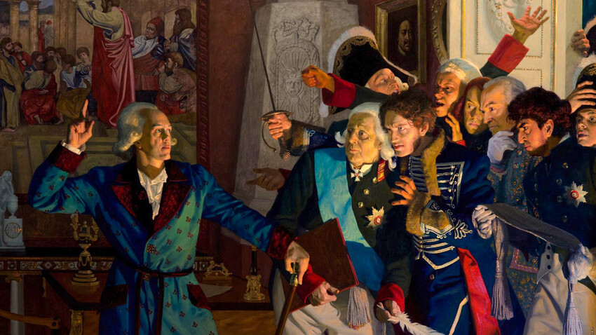 How the Guard in Russia overthrew & appointed monarchs
