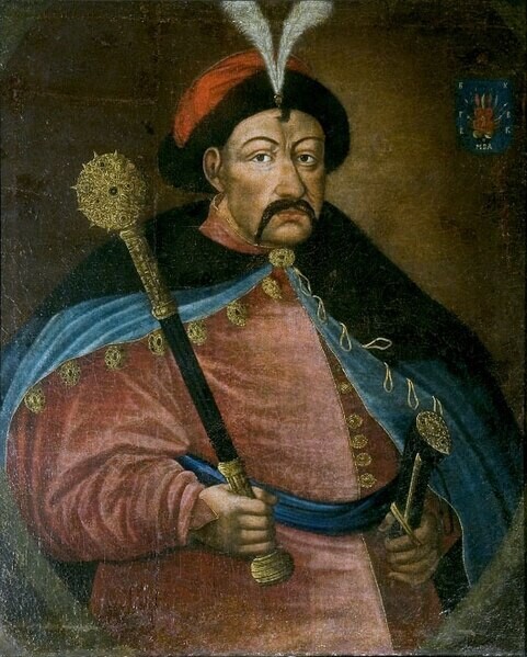 Retrato de Bohdan Jmelnytski