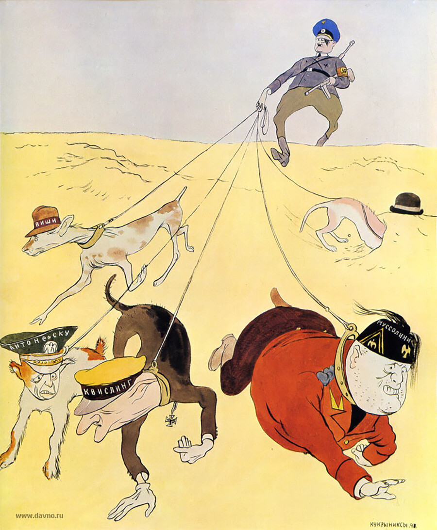 “Conquistadores amarrados pela amizade”, 1941