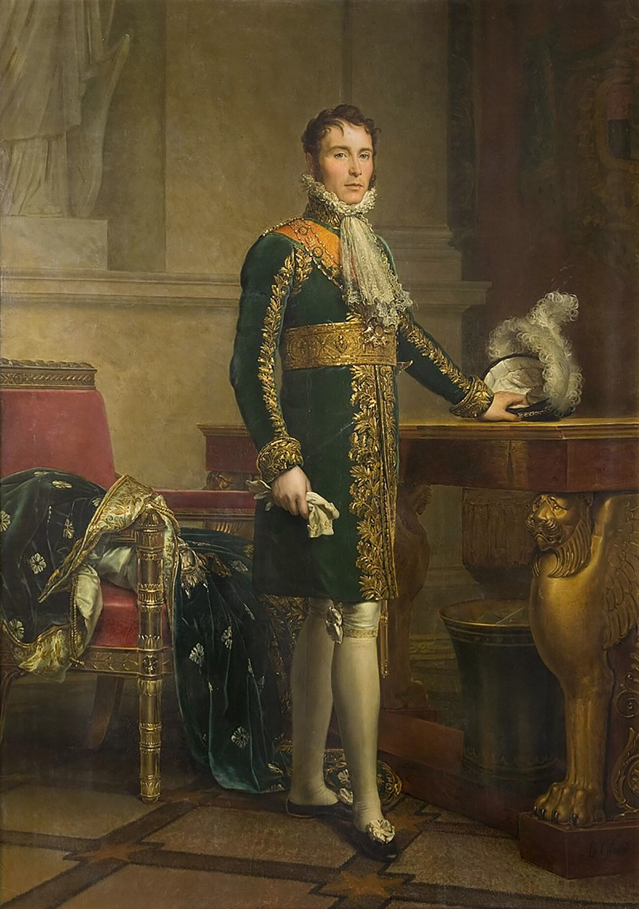 Eugênio de Beauharnais, por François Gérard