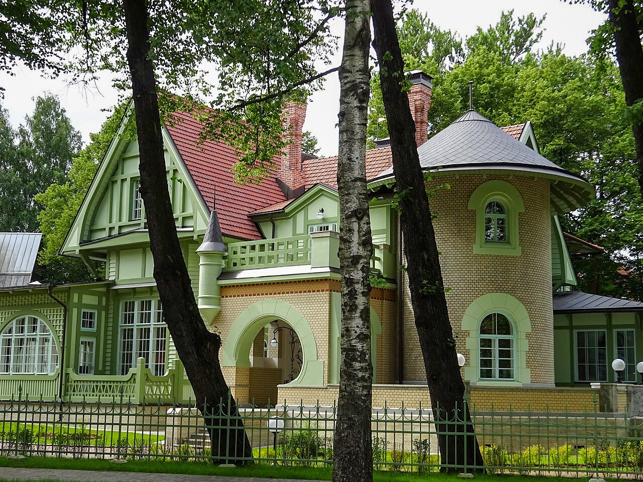 Dacha tras la restauración