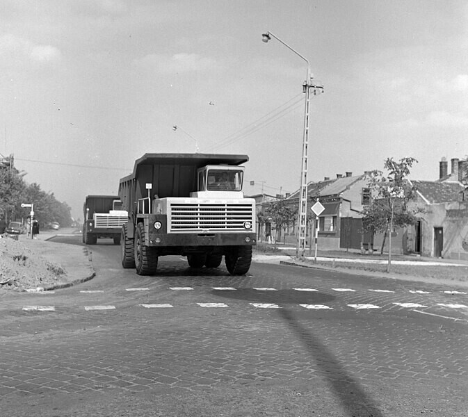 BelAZ-540 hungaros. 1971.