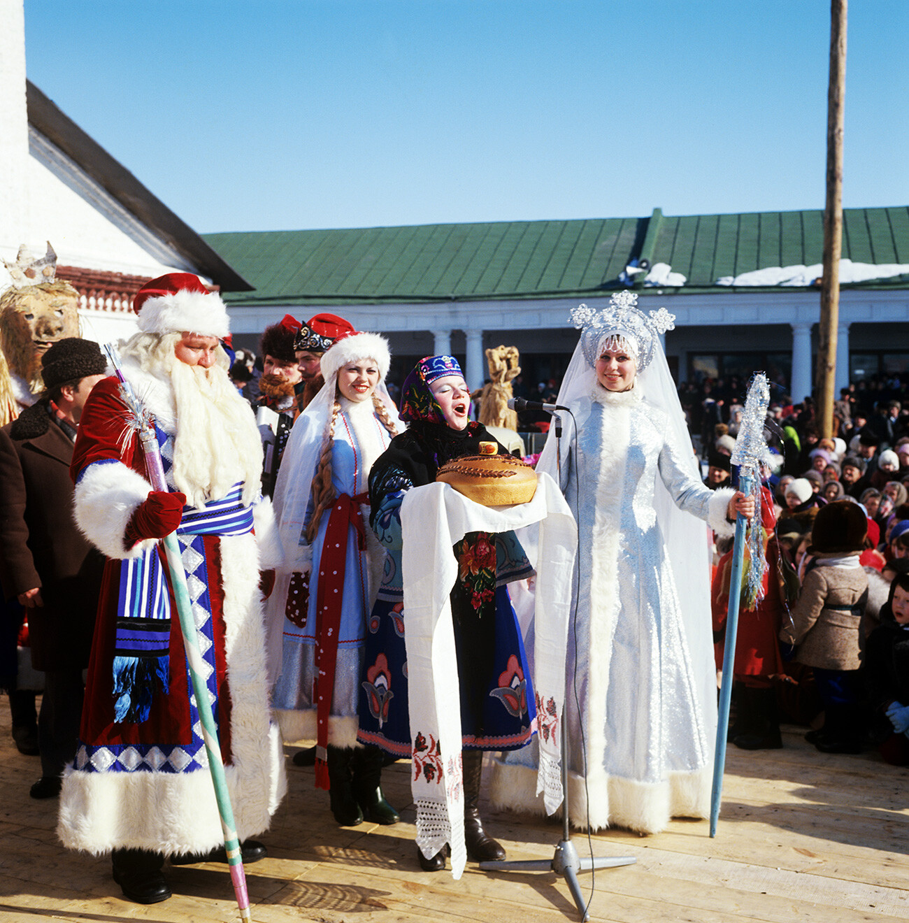 Maslenitsa in Suzdal, 1970s.