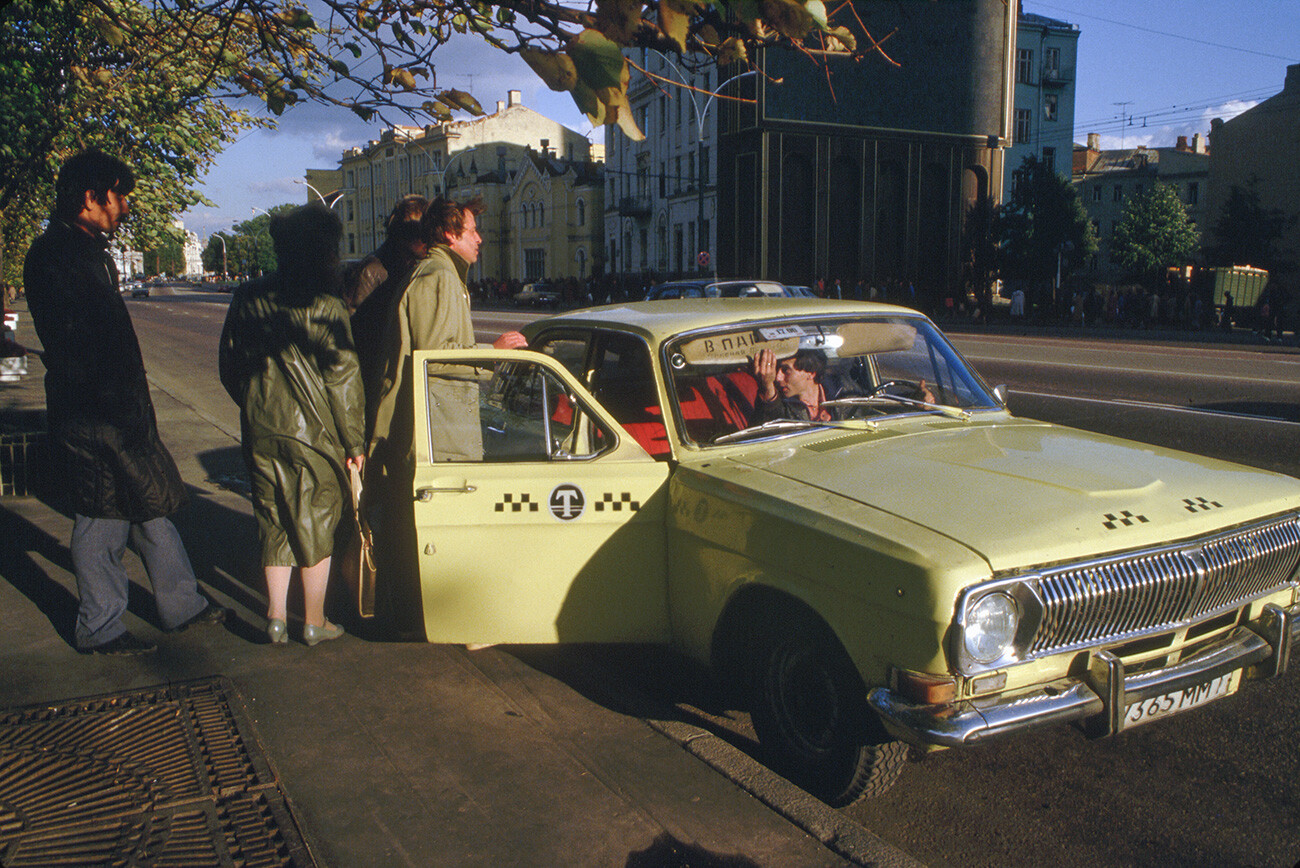 ¿Viajaban en taxi los soviéticos?