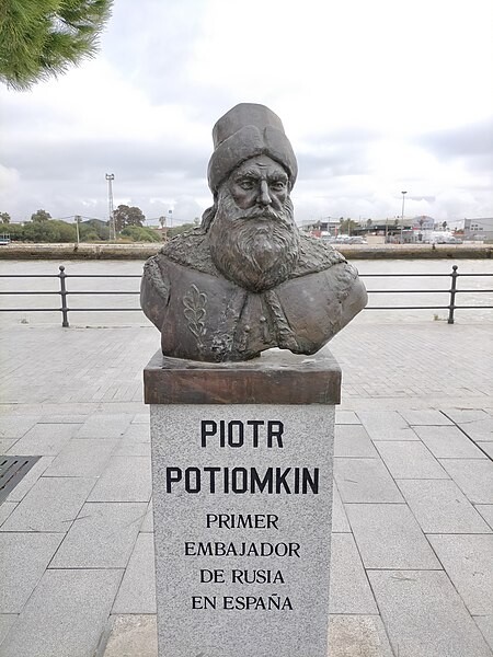 ¿Qué hace un busto dedicado a un noble ruso en el pueblo español de El Puerto de Santa María?