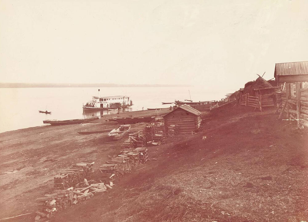 Vista del río Ussuri, la frontera entre Manchuria (región histórica en el noreste de China) y Siberia