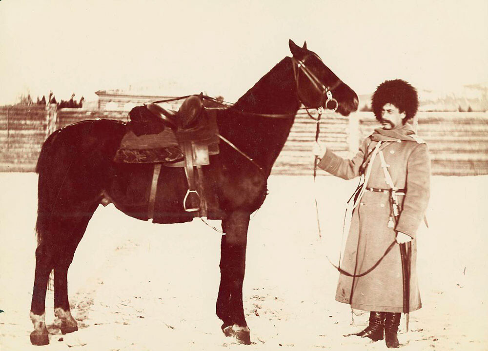 Cosaco haciendo el trayecto Moscú Chitá (6.200 km) a caballo