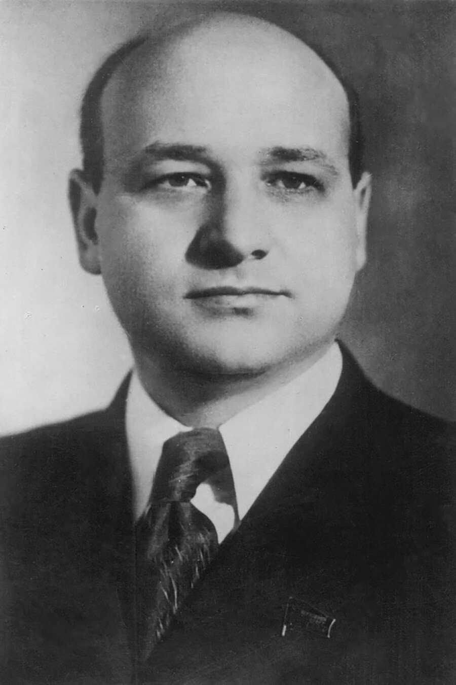 The USSR Minister of Culture Georgy Alexandrov