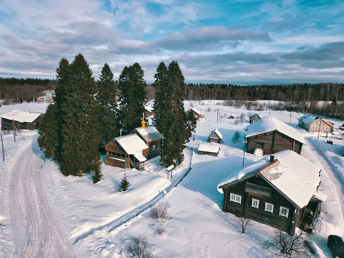 Как выглядят самые красивые деревни России зимой (ФОТО)