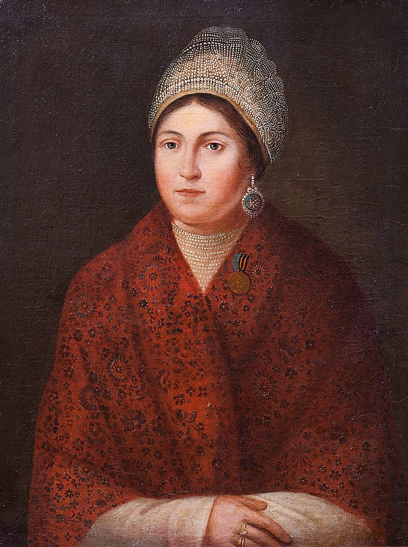 Retrato de Vasilisa Kójina, 1813.