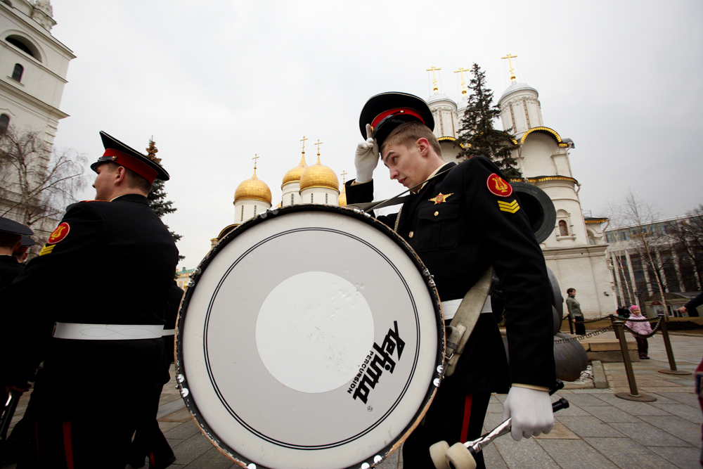 The Orchestra of the Moscow Suvorov Military School