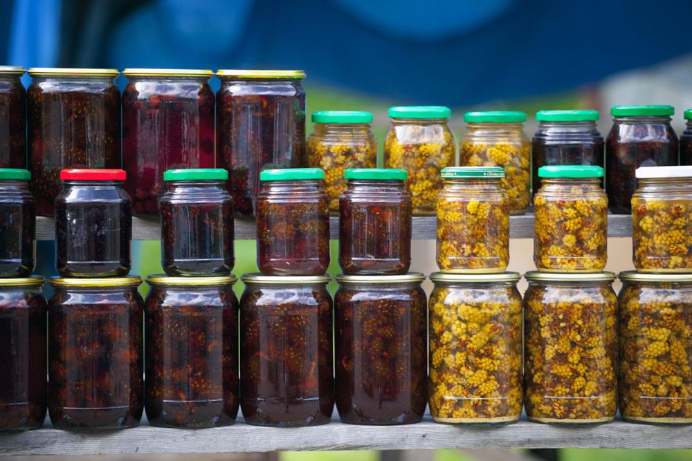 Preserves made from cones