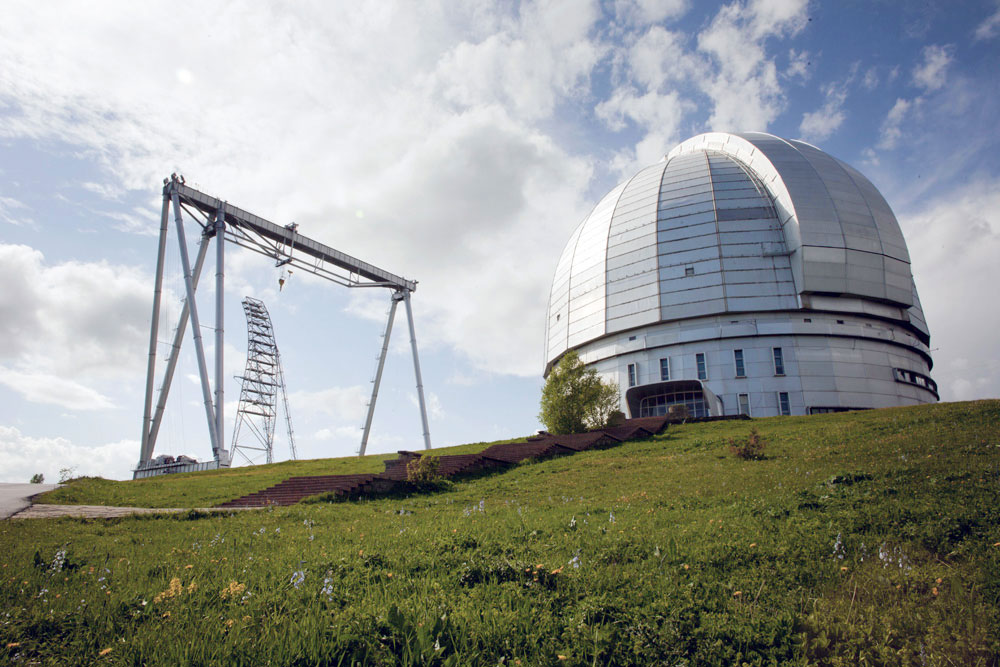 The space observatory of Karachayevo-Cherkessia is one of the largest in the world