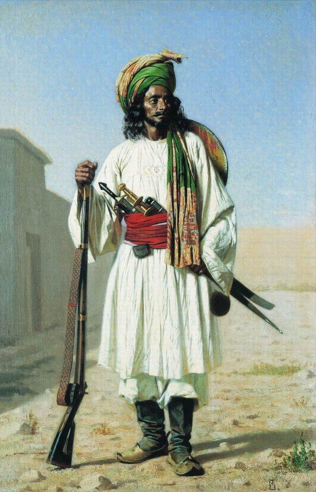 O afegão, 1867-1868.