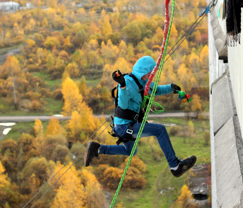 &quot;It’s safe because we meticulously prepare for each jump: the material needs to be at the right tension, correctly placed and correctly fastened.&quot;