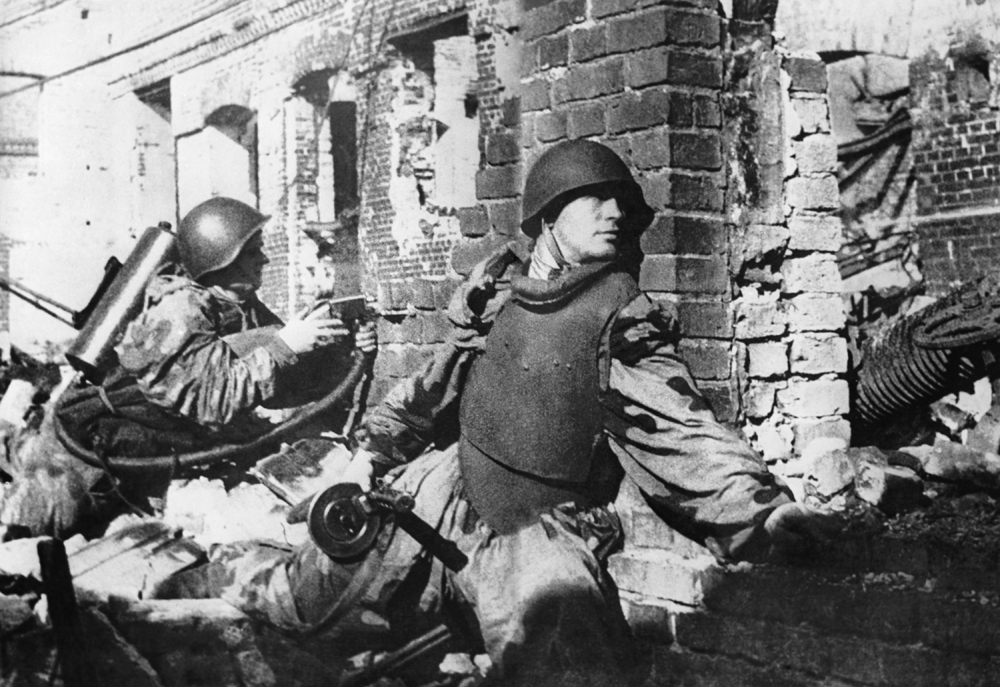 The Stalingrad battle lasted 200 days. Historians say that it was the most large-scale bloodshed in history.