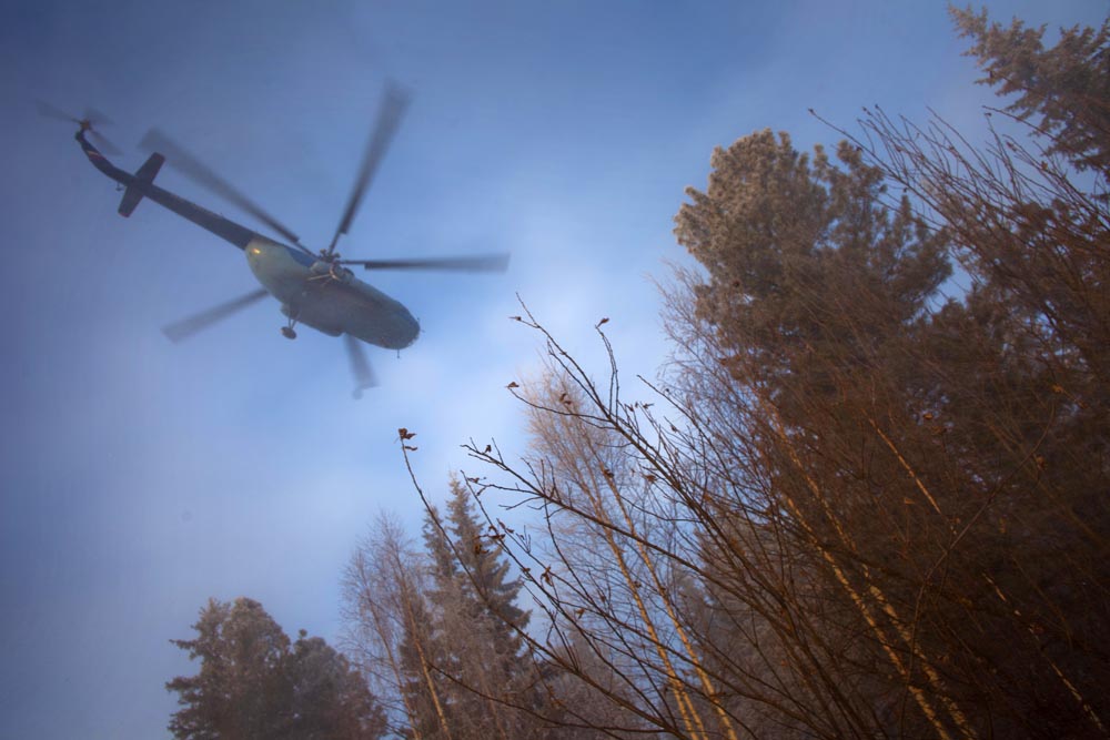 5/15. Највећи део хеликоптерске флоте авио-компаније „Гаспром авиа“ чине модели Ми-8. Ови хеликоптери конструисани су у различитим варијантама у Московском хеликоптерском заводу „М. Л. Миљ“, ћерки-компанији холдинга „Хеликоптери Русије“.