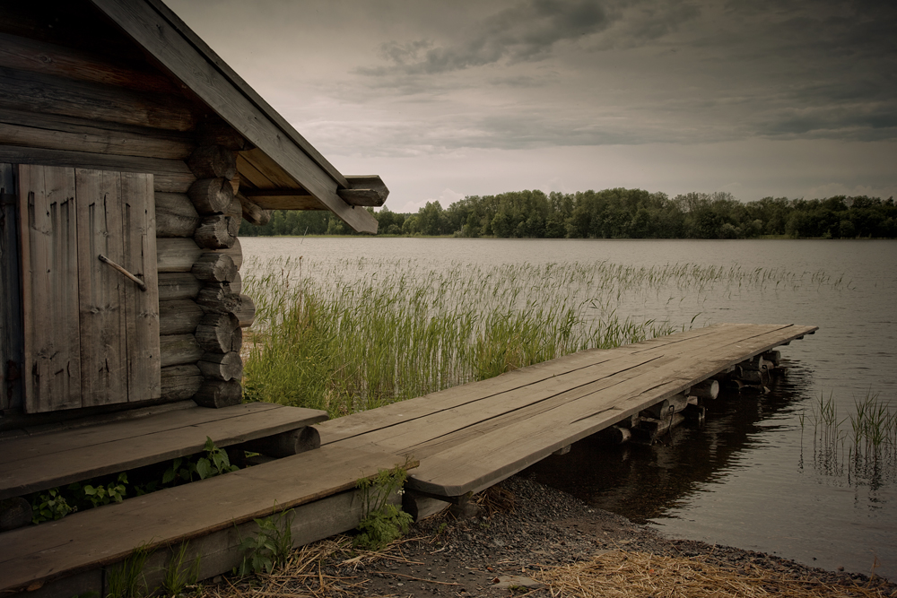 An der Nordwestseite des Onegasees, in der Republik Karelien gelegen, zeigt Kischi die Holzarchitektur der traditionellen Kultur des russischen Nordens.